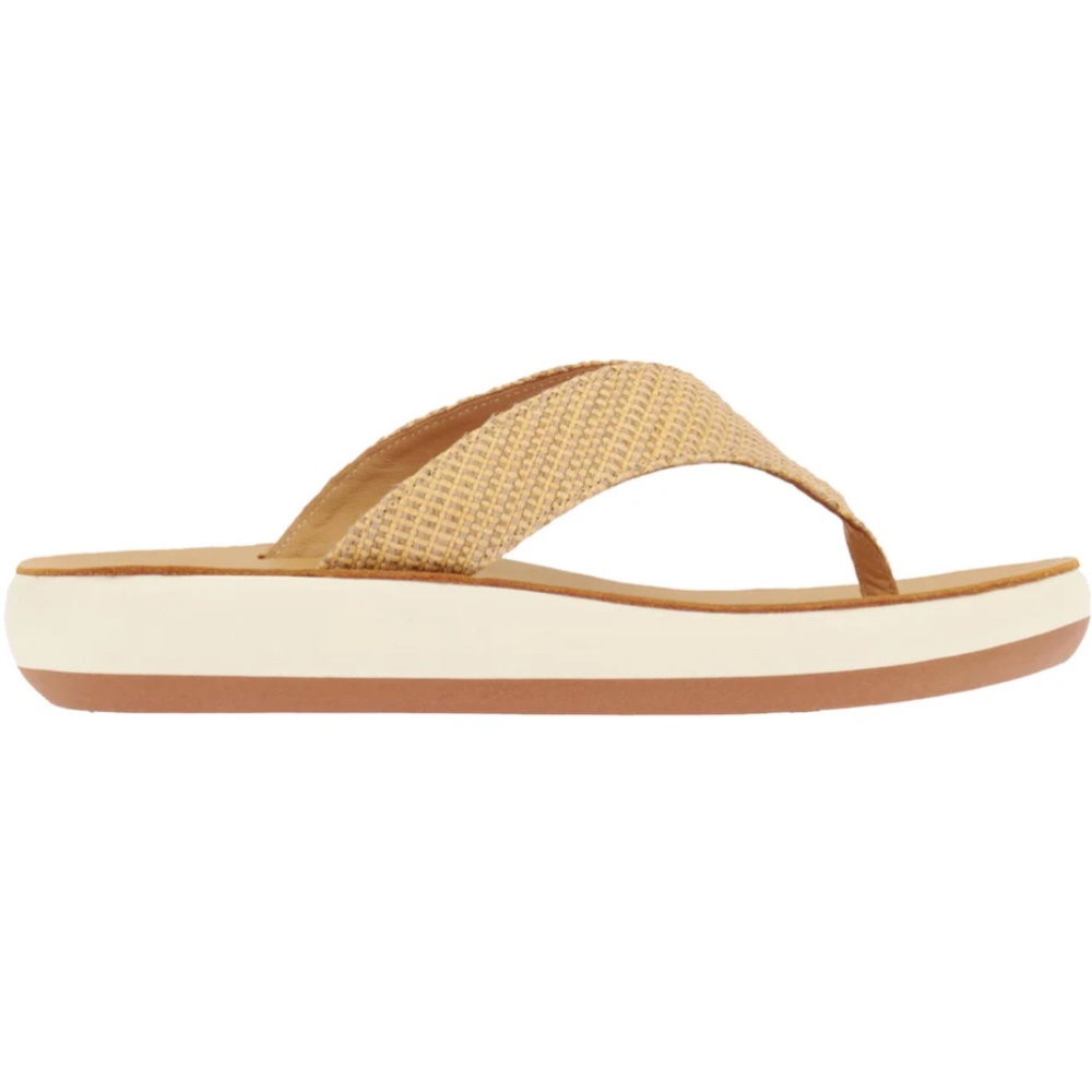 Ancient Greek Charys Comfort Sandals Womens 11 Raffia Chunky Sole New‎
